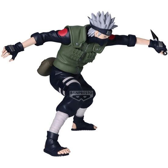 FIGURA KAKASHI HATAKE VIBRATION STARS NARUTO SHIPPUDEN 13CM image 1