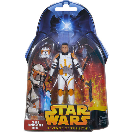 FIGURA CLONE COMMANDER CODY REVENGE OF THE SITH STAR WARS 15CM image 0