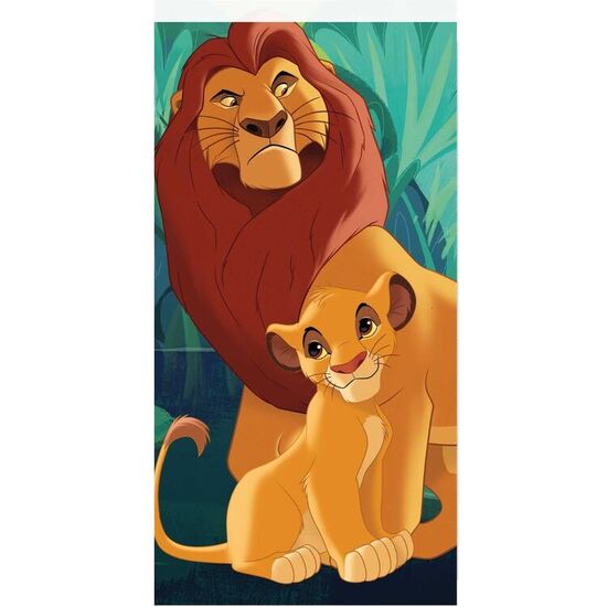 TOALLA EL REY LEON DISNEY MICROFIBRA image 0