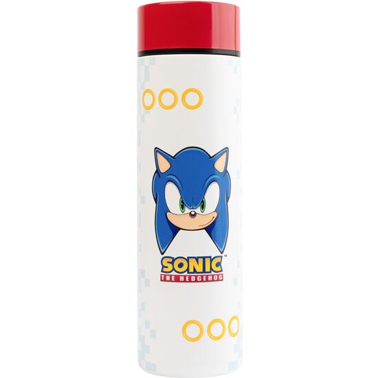 BOTELLA ACERO INOXIDABLE SONIC THE HEDGEHOG 420ML image 0