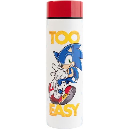 BOTELLA ACERO INOXIDABLE SONIC THE HEDGEHOG 420ML image 1