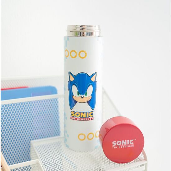 BOTELLA ACERO INOXIDABLE SONIC THE HEDGEHOG 420ML image 3