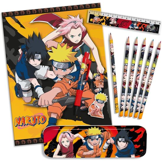 SET PAPELERIA NARUTO SHIPPUDEN image 1
