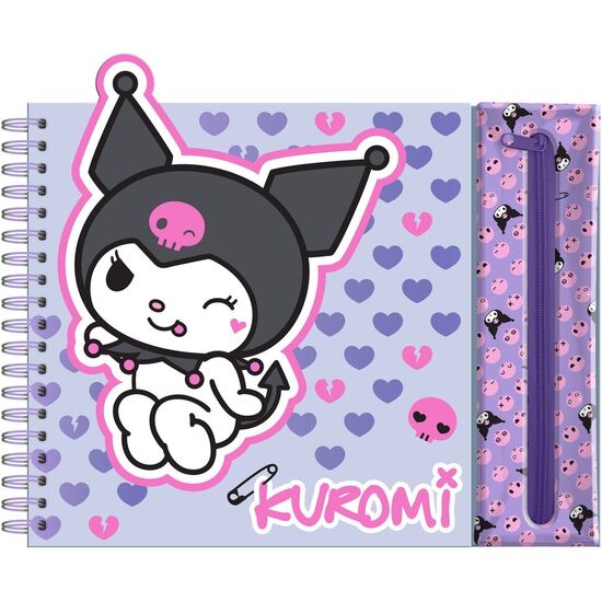 SET COLOREAR KUROMI HELLO KITTY image 0