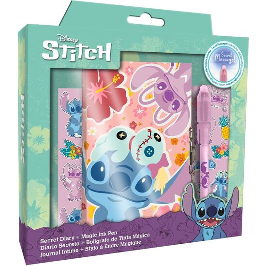 DIARIO + BOLIGRAFO MAGICO STITCH DISNEY image 0