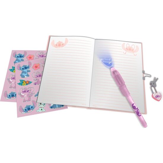 DIARIO + BOLIGRAFO MAGICO STITCH DISNEY image 1