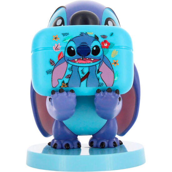 MINI CABLE GUY + AURICULARES INALAMBRICOS STITCH DISNEY image 1