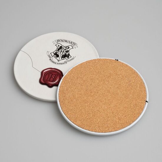 SET 2 POSAVASOS HEDWIG HARRY POTTER image 1