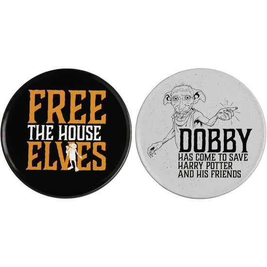 SET 2 POSAVASOS DOBBY HARRY POTTER image 0
