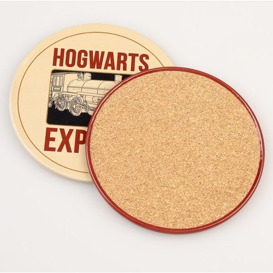 SET 2 POSAVASOS PLATAFORMA 9 3/4 HARRY POTTER image 1