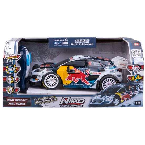 COCHE RADIO CONTROL RED BULL FORD ESCALE 1:16 image 0