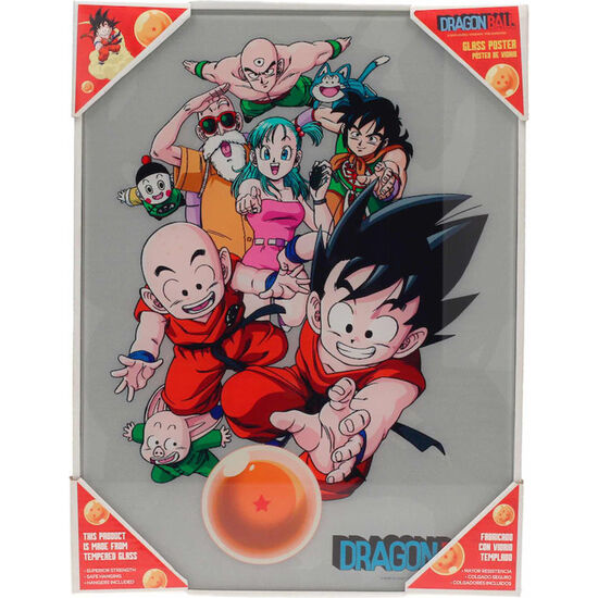 POSTER CRISTAL PERSONAJES DRAGON BALL image 0