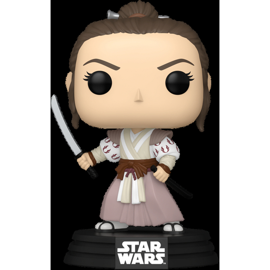 FIGURA POP STAR WARS IMPRESSIONS REY EXCLUSIVE image 1