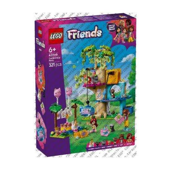 FIESTA DE CUMPLEAÑOS Y CASA DEL ÁRBOL FELINA LEGO FRIENDS image 0