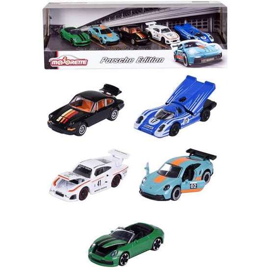 COCHES MAJORETTE PORSCHE MOTORSPORT  , GIFPACK 5 image 0