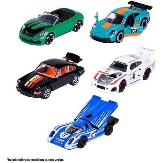 COCHES MAJORETTE PORSCHE MOTORSPORT  , GIFPACK 5 image 1