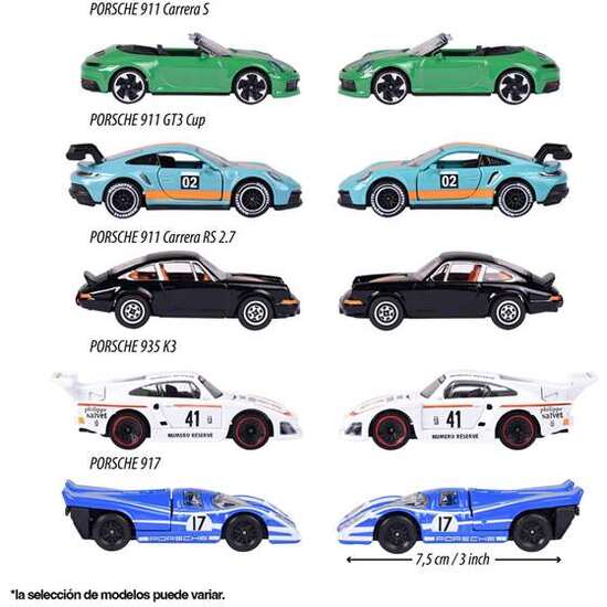 COCHES MAJORETTE PORSCHE MOTORSPORT  , GIFPACK 5 image 5