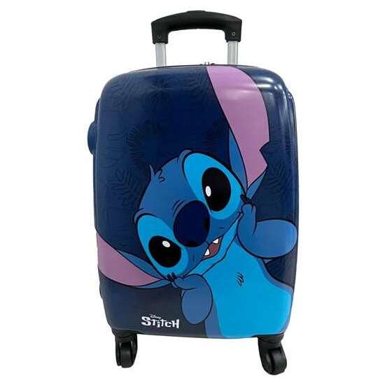 MALETA TROLLEY CABINA STITCH CON 4 RUEDAS GIRATORIAS Y MULTIDIRECCIONALES.50 X 33 X 20 CM. image 0