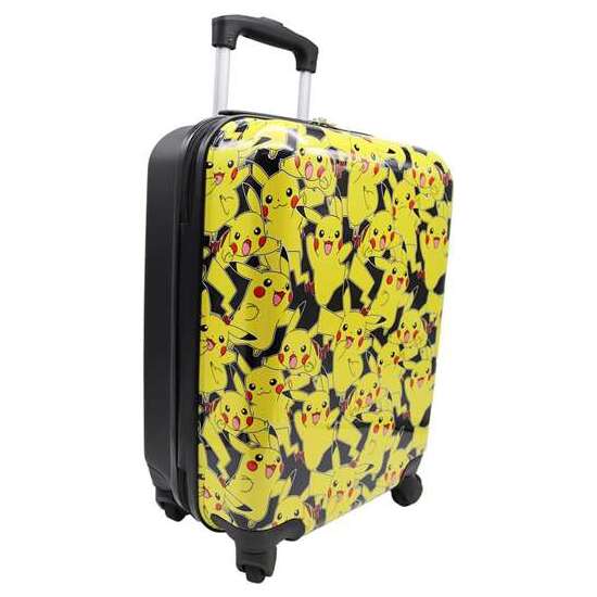 MALETA TROLLEY CABINA POKEMON CON 4 RUEDAS GIRATORIAS Y MULTIDIRECCIONALES.50 X 34 X 21 CM. image 1
