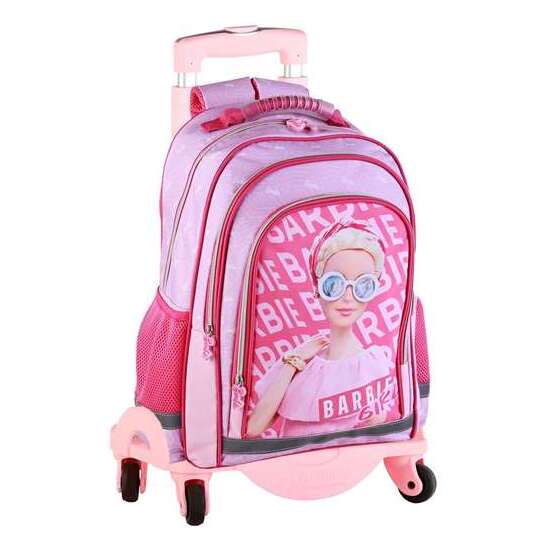 MOCHILA BARBIE DOBLE COMPARTIMENTO ADAPTABLE CARRO 41,5 X 30 X 17 CM. image 0
