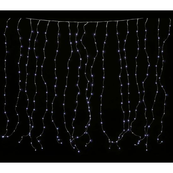 CORTINA HILO 300 LED BLANCO image 0