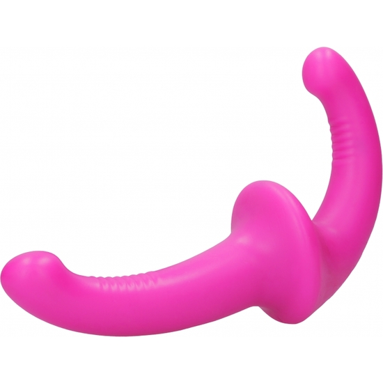 SILICONE STRAPLESS STRAPON - PINK image 3