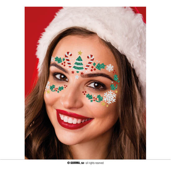 JOYAS FACIALES ADHESIVAS "NAVIDAD" image 0