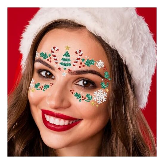JOYAS FACIALES ADHESIVAS "NAVIDAD" image 1