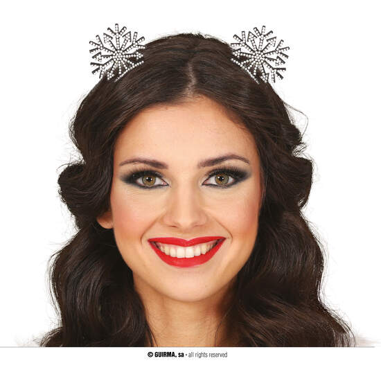 DIADEMA COPOS DE NIEVE image 0