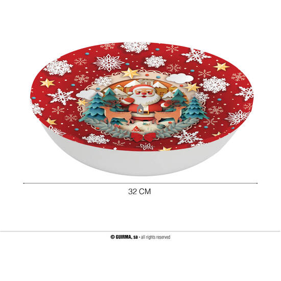 BOL DE NAVIDAD 32 CMS PVC image 0