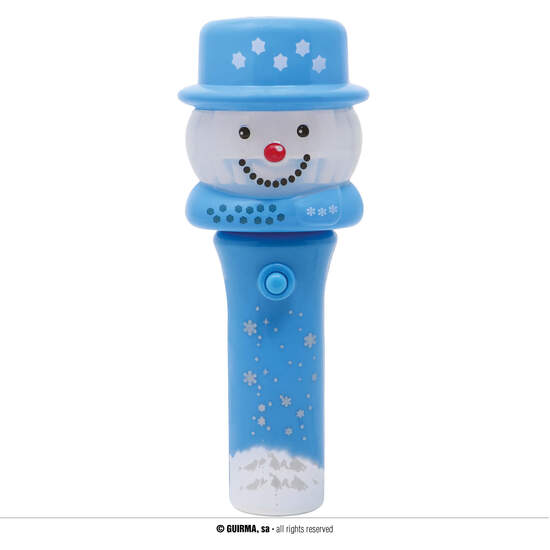 VARITA HOMBRE NIEVE CON LUZ, 13 CMS image 0