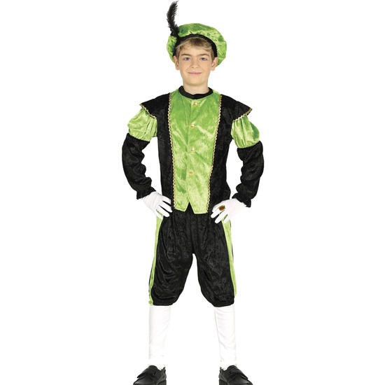 PAJE INFANTIL 5-6 AÑOS VERDE image 0