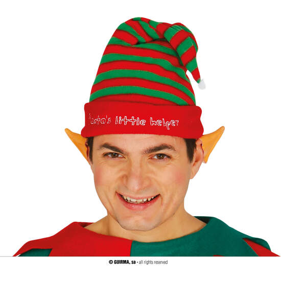 GORRO ELFO RAYAS image 0