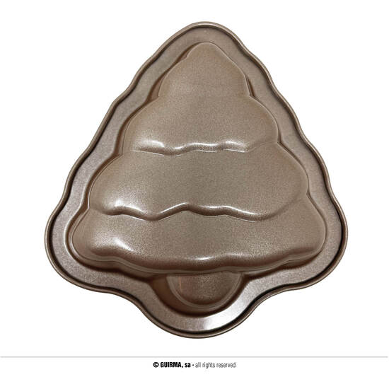MOLDE METALICO PARA PASTELES, ARBOL, 15 CMS image 0
