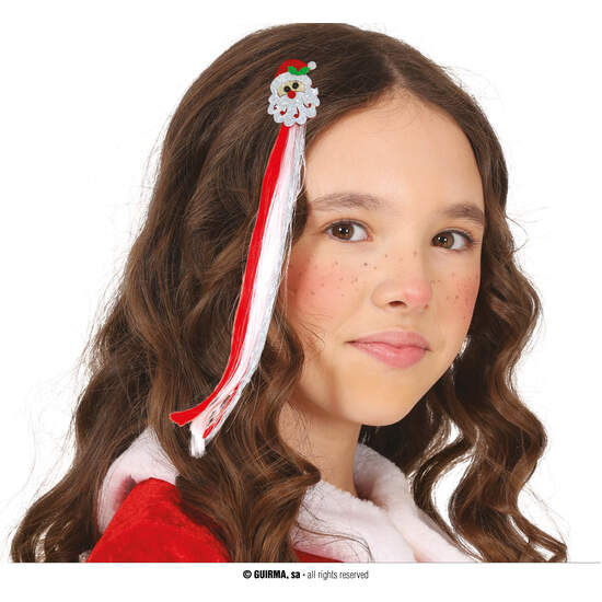 MECHON PELO NAVIDEÑO NOEL 30 CMS image 0