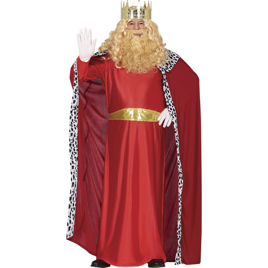 REY MAGO  ROJO ADULTO TALLA 52-54 L image 0