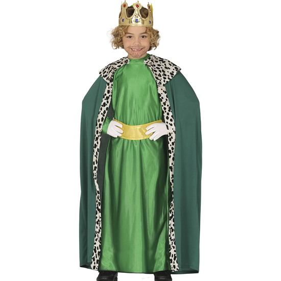 REY MAGO INFANTIL 5 6 AÑOS VERDE image 0