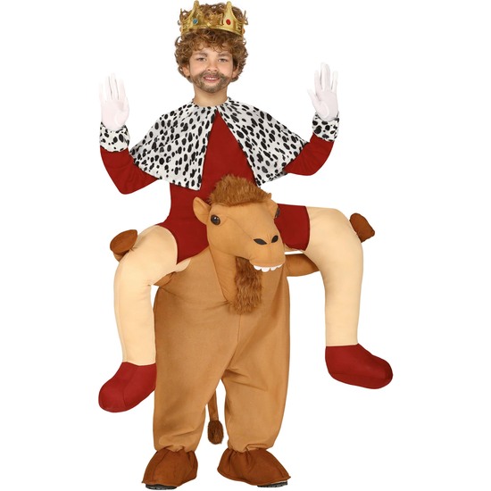 REY CON CAMELLO INFANTIL 5 6 AÑOS image 0