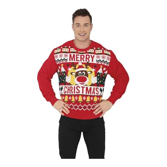 JERSEY NAVIDAD "MERRY XMAS", HOMBRE, TALLA M image 1