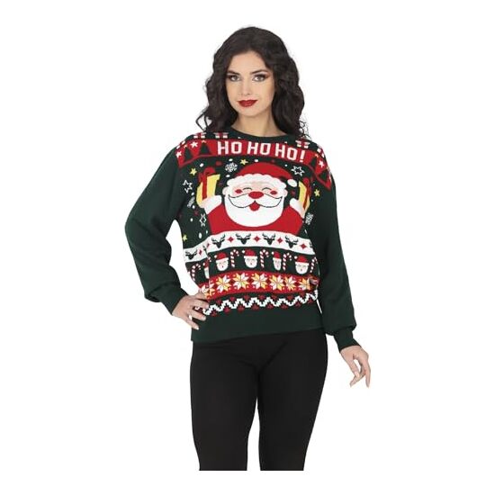 JERSEY NAVIDAD "HO HO HO", MUJER, TALLA L image 1