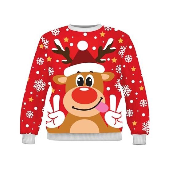 JERSEY NAVIDAD RENO, HOMBRE, TALLA M image 2