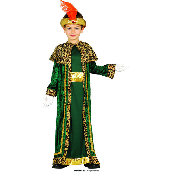 REY MAGO NEGRO INFANTIL 3-4 AÑOS image 0