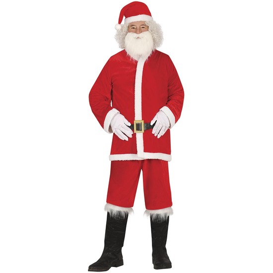 PAPA NOEL TERCIOPELO EXTRA ADULTO TALLA 52-54 L image 0