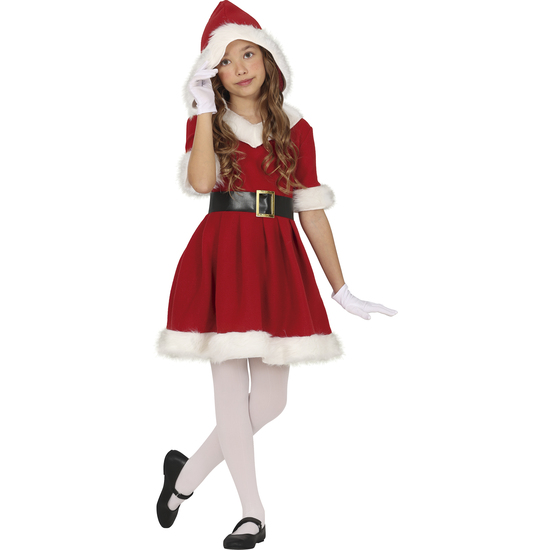 HOODED SANTA GIRL, INFANTIL, 10 – 12 AÑOS image 0
