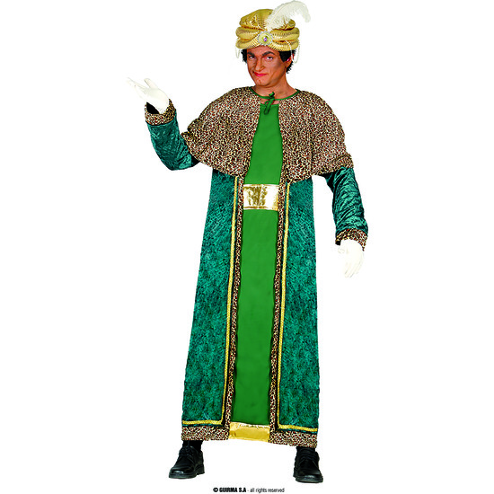 REY MAGO NEGRO ADULTO TALLA 54-56 XL image 0