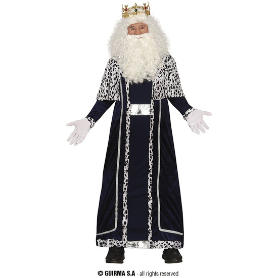 REY MAGO BLANCO ADULTO TALLA 54-56 XL image 0