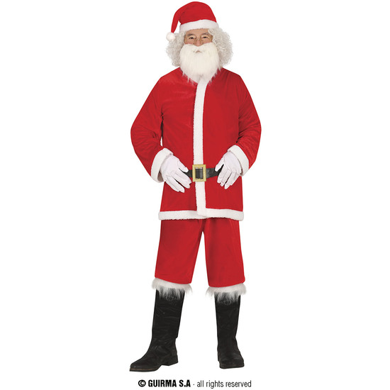 PAPA NOEL TERCIOPELO EXTRA ADULTO TALLA 48-50 M image 0