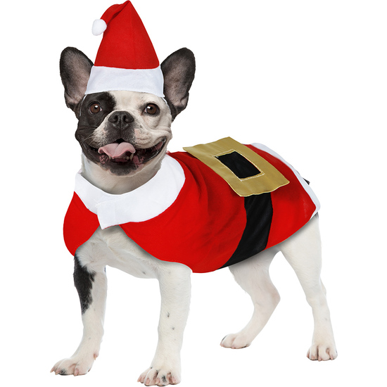 DISFRAZ NOEL PARA MASCOTAS TALLA M image 0