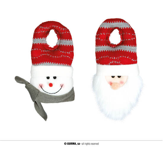 POMO PUERTA NOEL HOMBRE NIEVE SURT. 23 CMS. image 0
