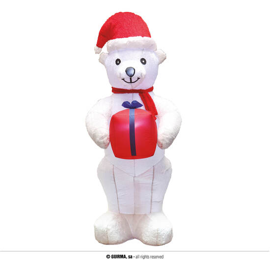 OSO HINCHABLE PAQUETE REGALO 210 CMS. image 0